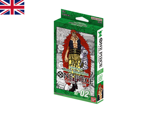 One Piece Card Game Starter Deck - Worst Generation - ST02 English