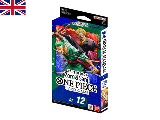One Piece Card Game Starter Deck - Zoro and Sanji - ST12 English